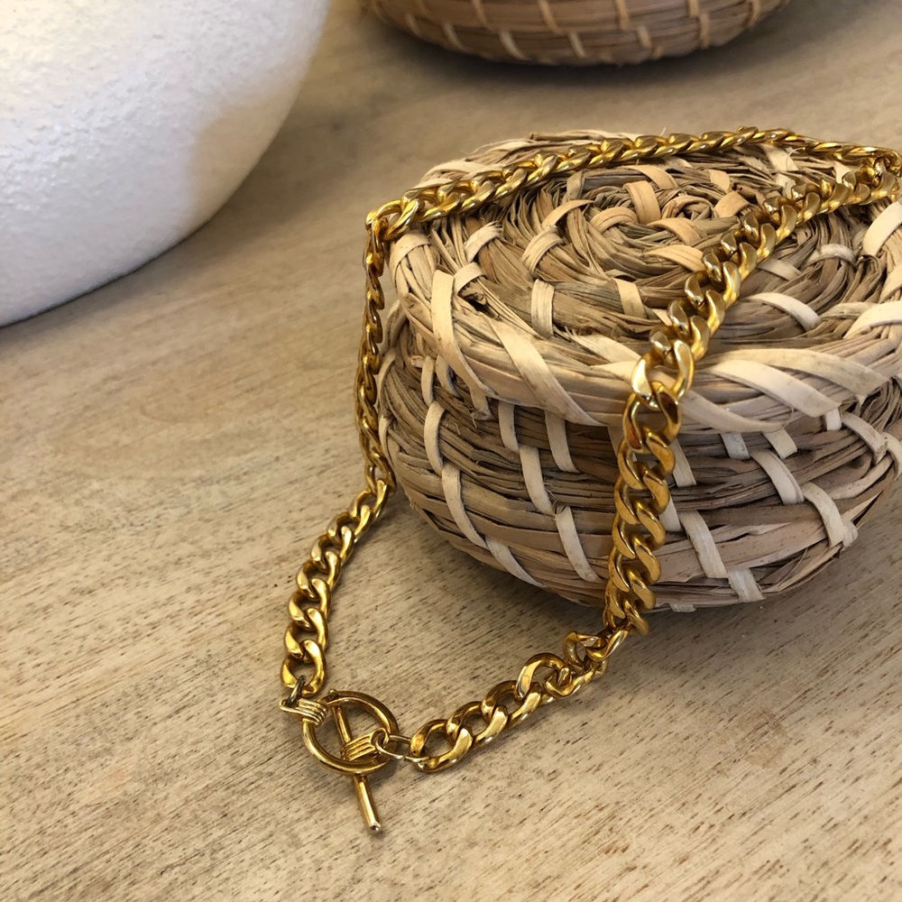 Gold necklace